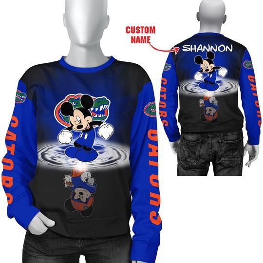 Florida Gators Mickey Custom name Sweatshirt Sweater2