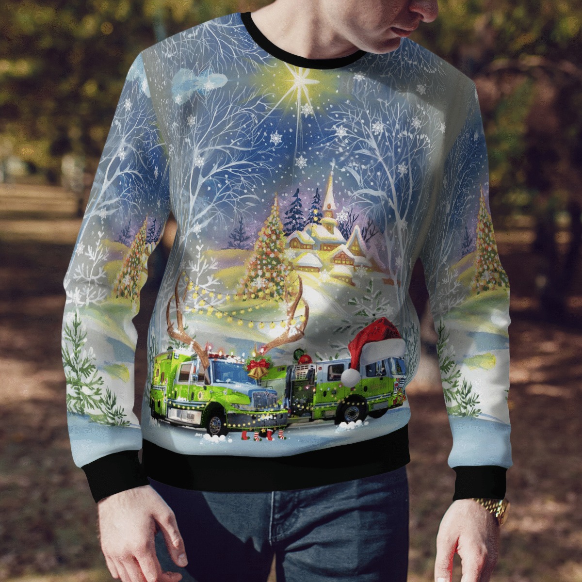 Florida Miami Dade Fire Rescue Department Christmas sweater, sweatshirt 13 Florida Miami Dade Fire Rescue Department Christmas sweater sweatshirt 3