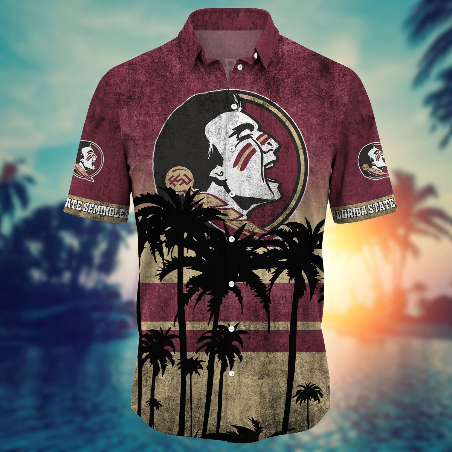 Florida State Seminoles NCAA hawaiian shirt 4 Florida State Seminoles NCAA hawaiian shirt 1
