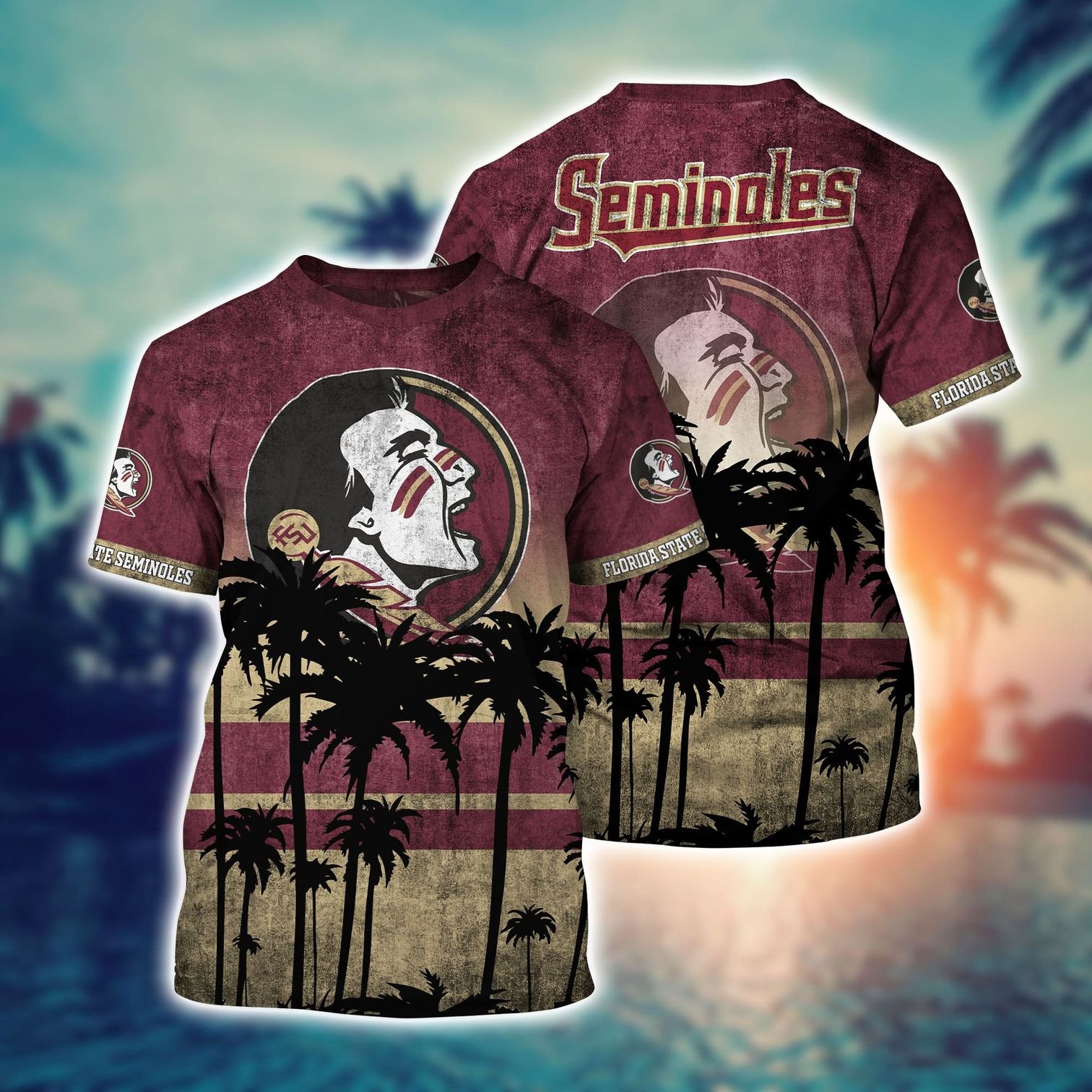 Florida State Seminoles NCAA hawaiian shirt 5 Florida State Seminoles NCAA hawaiian shirt 2