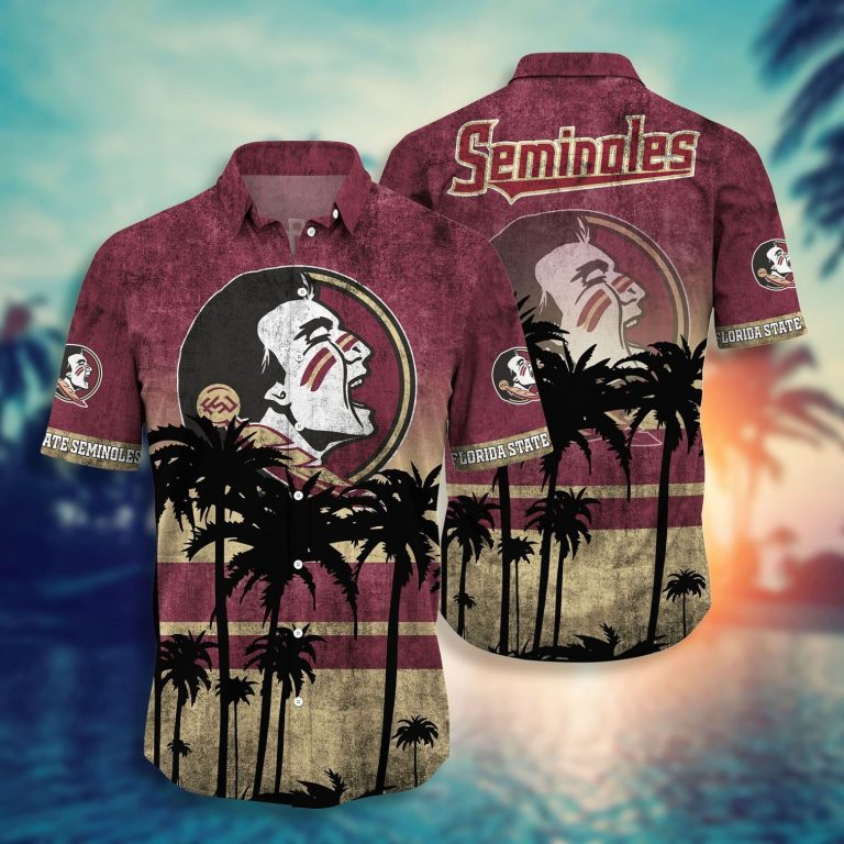 Florida State Seminoles NCAA Hawaiian Shirt (3) Florida State Seminoles NCAA hawaiian shirt 3