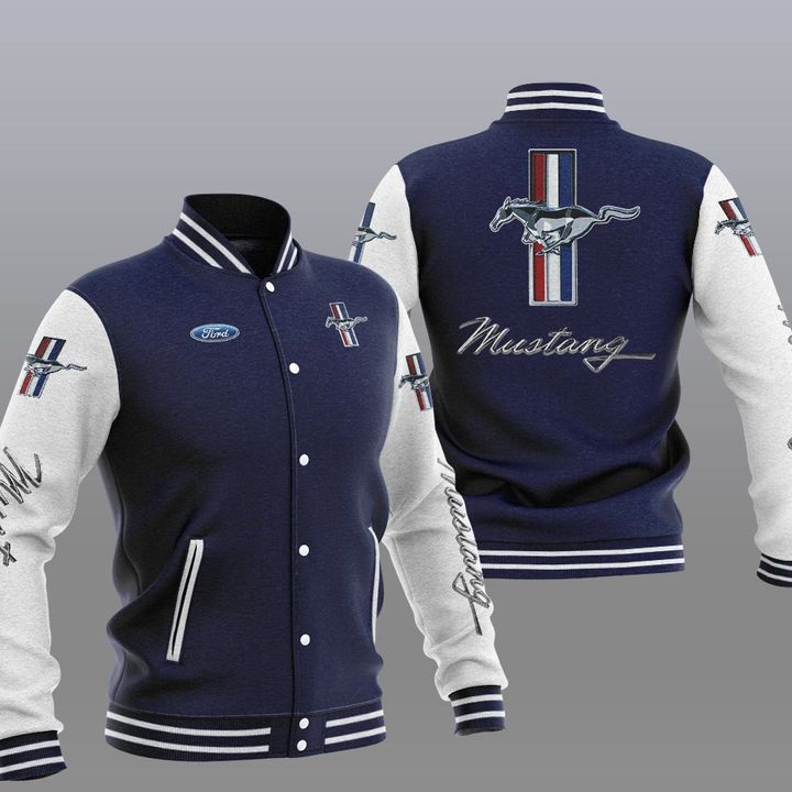Ford Mustang Varsity Baseball Jacket2 Ford Mustang Varsity Baseball Jacket2