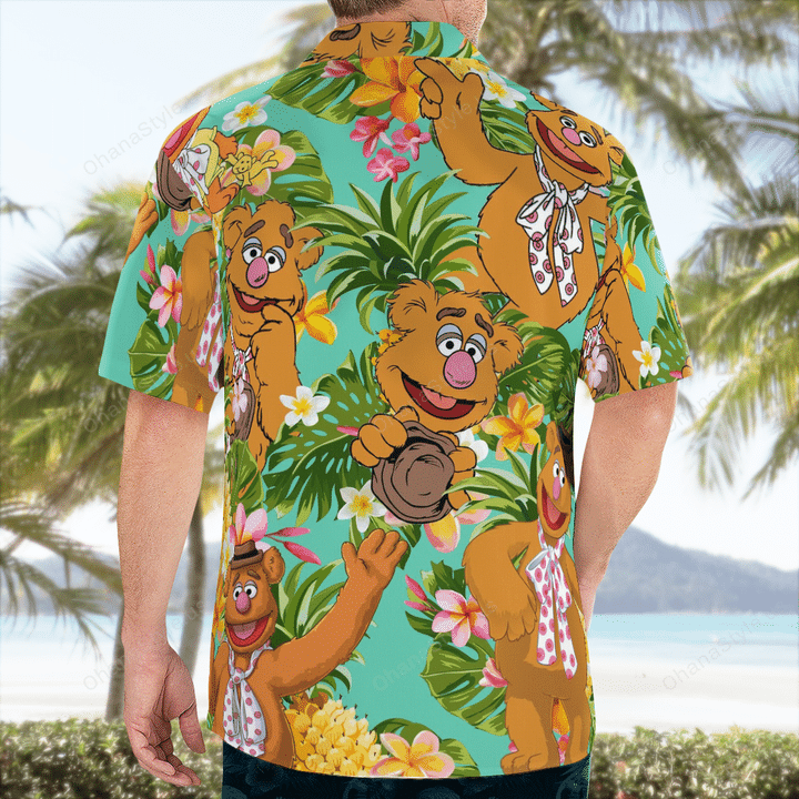 Fozzie bear Hawaiian Shirt 3 Fozzie bear Hawaiian Shirt3