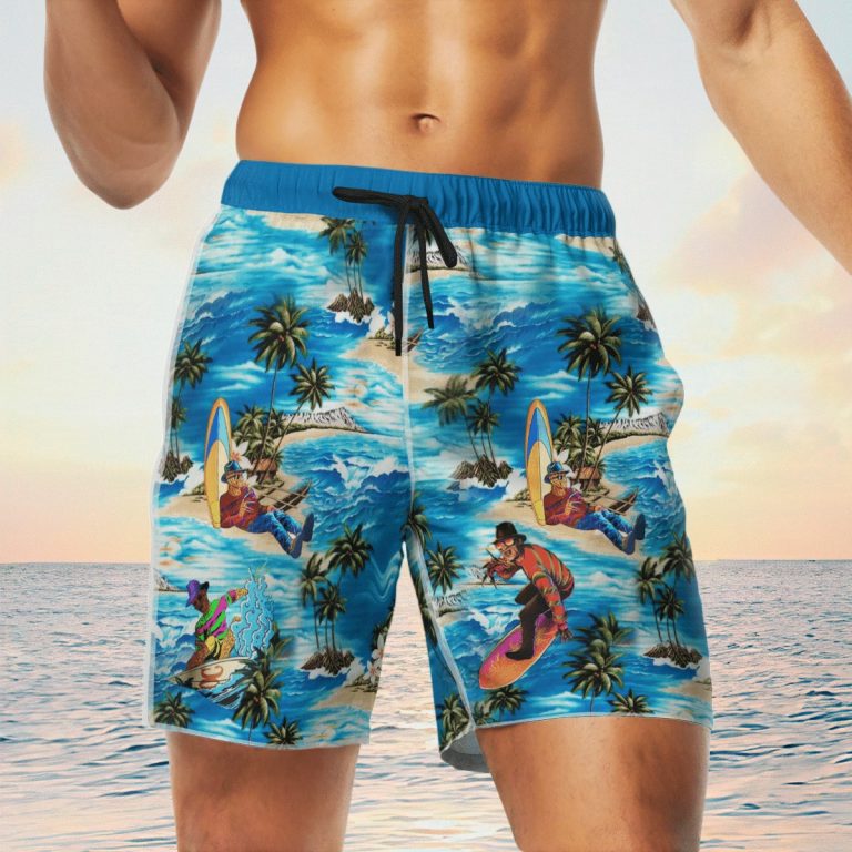 Freddy Krueger into the beach Hawaiian shirt 5