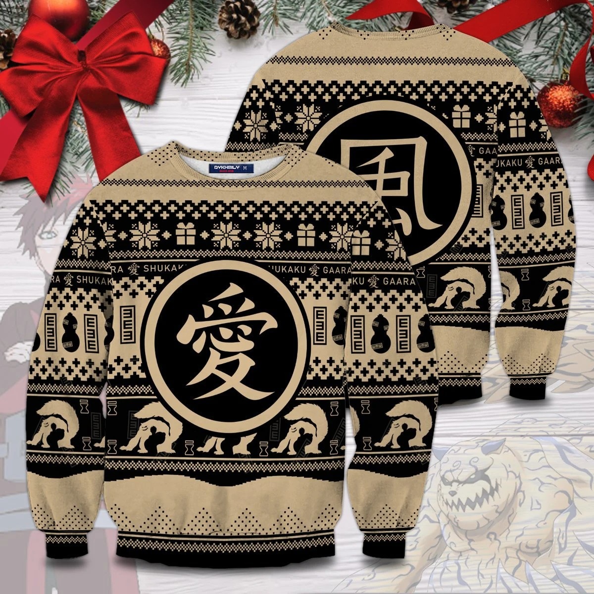 Gaara Sand Siblings Ichibi Shukaku sweater sweatshirt 2