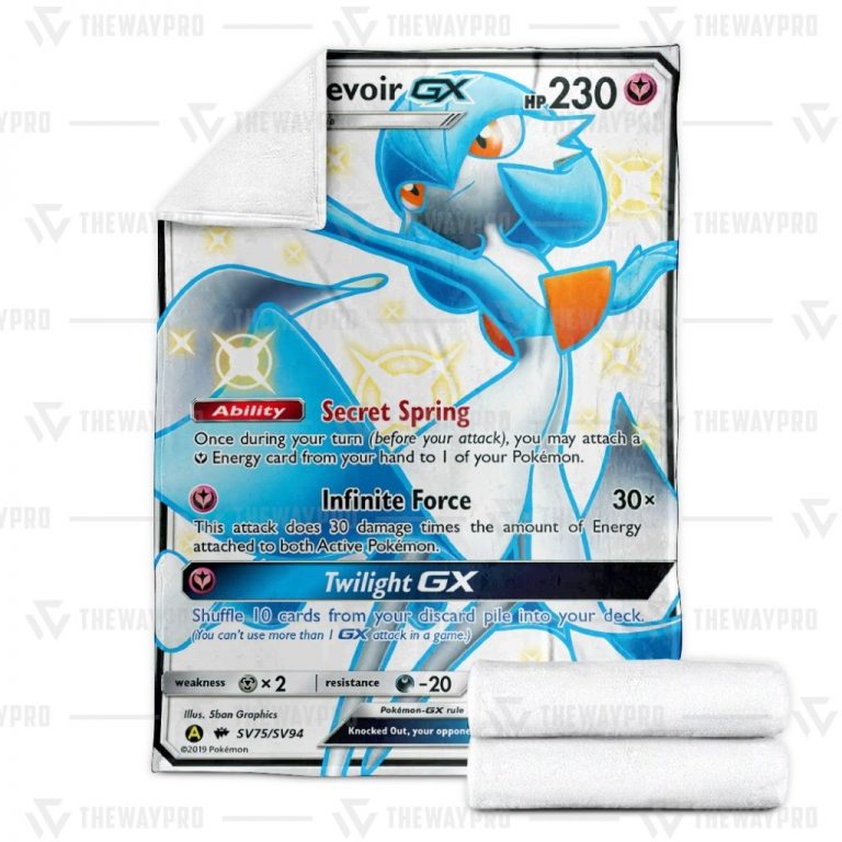 Gardevoir GX Pokemon blanket 2