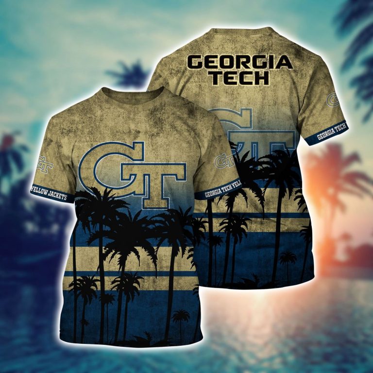 Georgia Tech Yellow Jackets NCAA hawaiian shirt 5