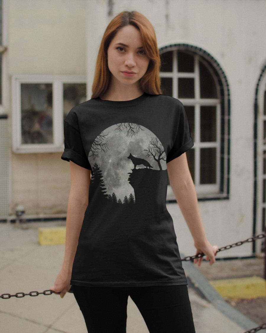 German Shepherd And Moon Halloween shirt, hoodie 31 German Shepherd And Moon Halloween shirt hoodie 3