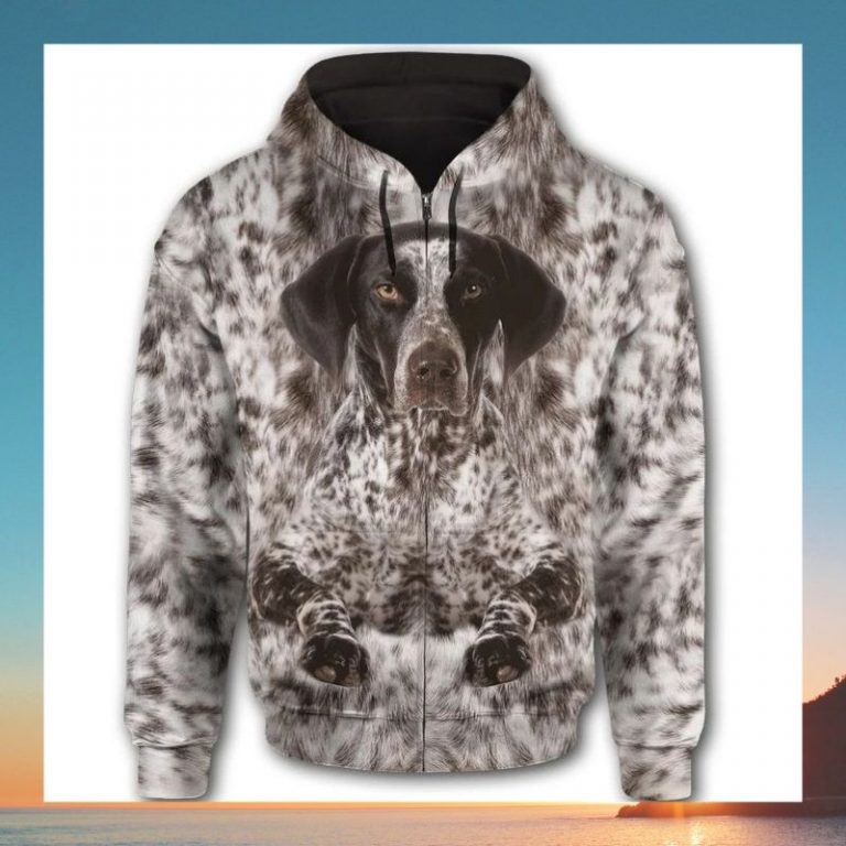 German Shorthaired Pointer Cute Face 3d full print hoodie 3