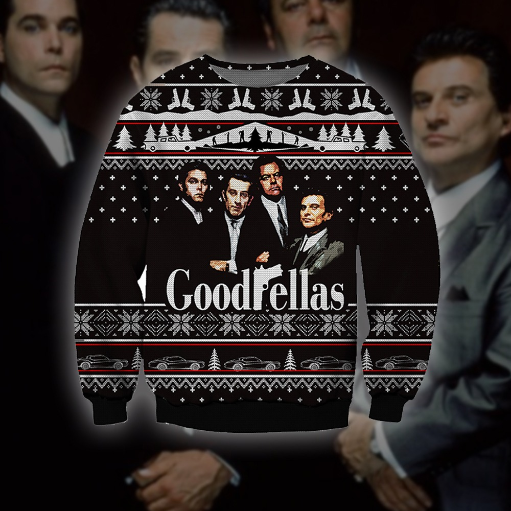 Goodfellas Movie ugly sweater, sweatshirt 4 Goodfellas Movie ugly sweater sweatshirt 1