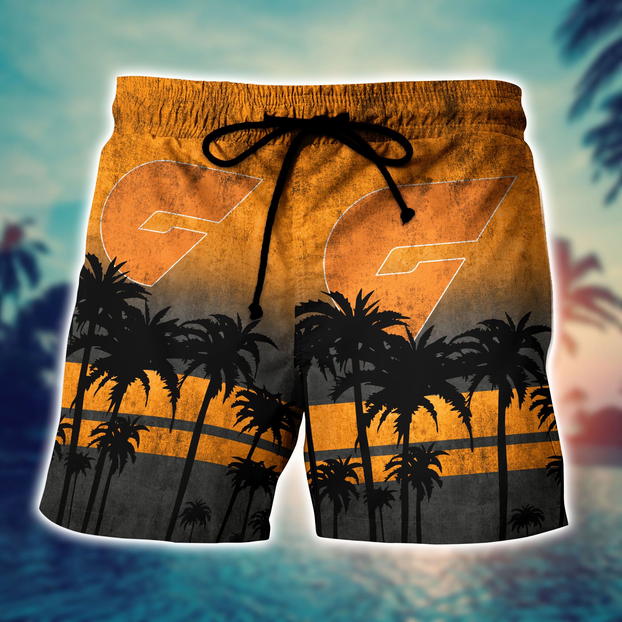Greater Western Sydney Giants AFL Hawaiian shirt 6 Greater Western Sydney Giants AFL Hawaiian shirt short 3