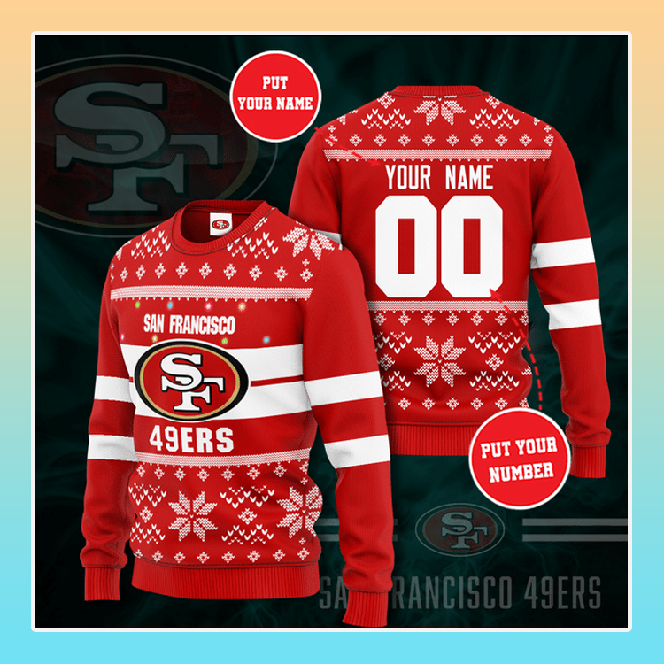Grinch San Francisco 49ers Christmas Sweater 3 Grinch San Francisco 49ers Christmas Sweater3