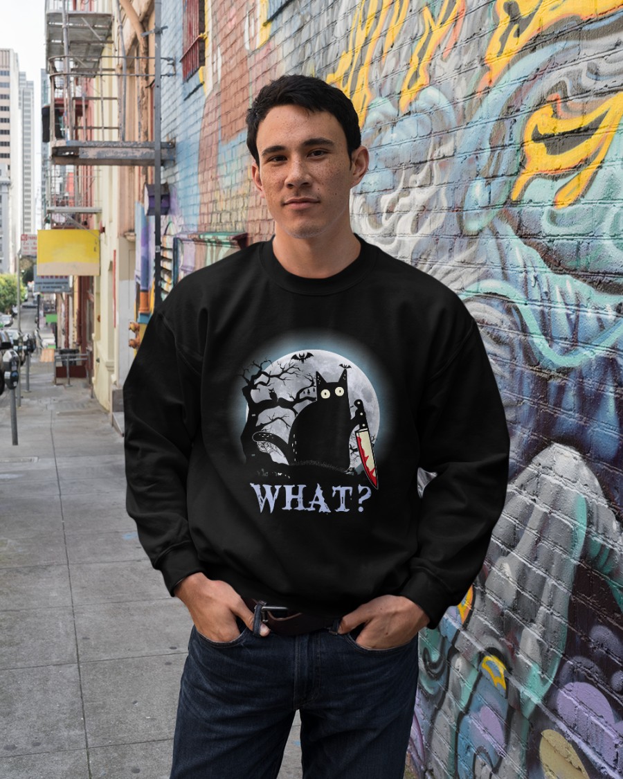Halloween Cat What shirt, hoodie 13 Halloween Cat What shirt hoodie 12