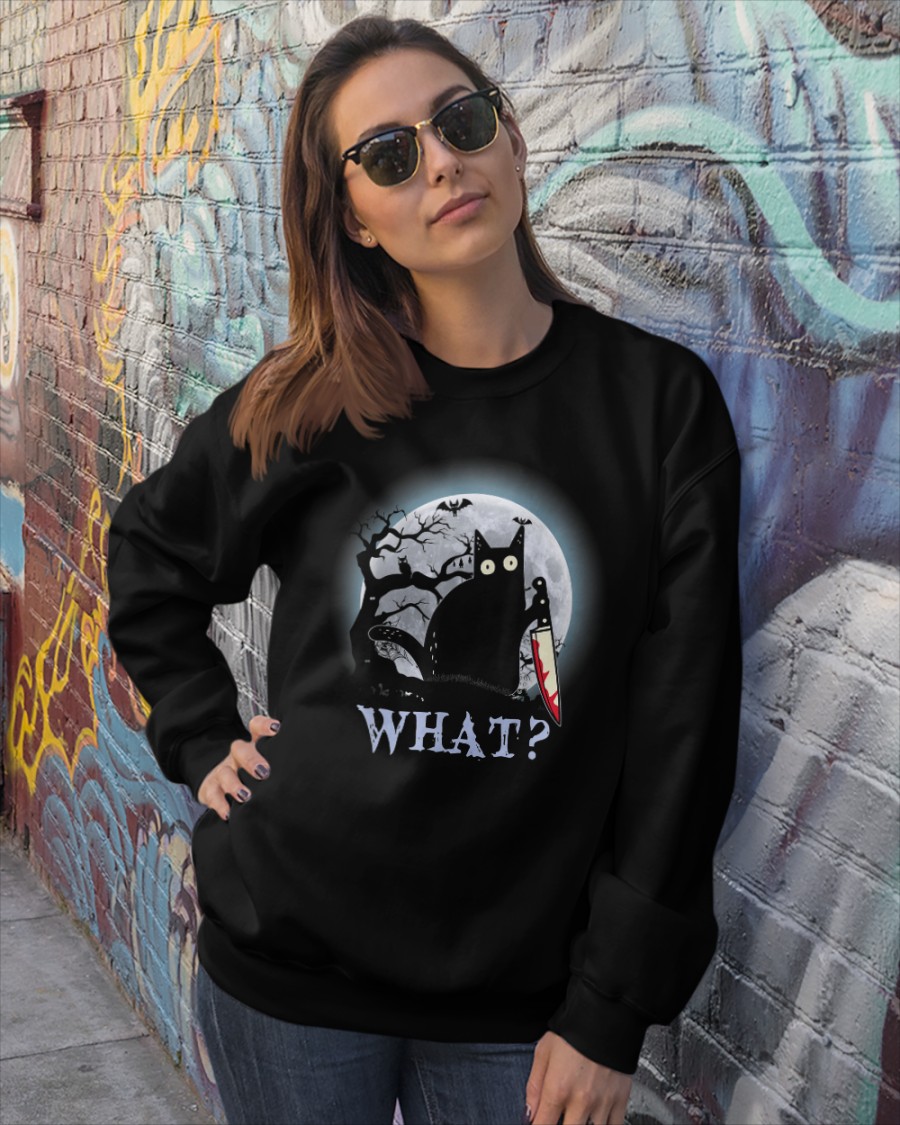 Halloween Cat What shirt, hoodie 14 Halloween Cat What shirt hoodie 13