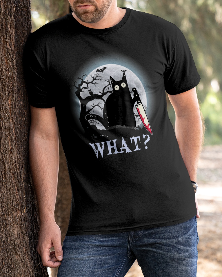 Halloween Cat What shirt, hoodie 4 Halloween Cat What shirt hoodie 3