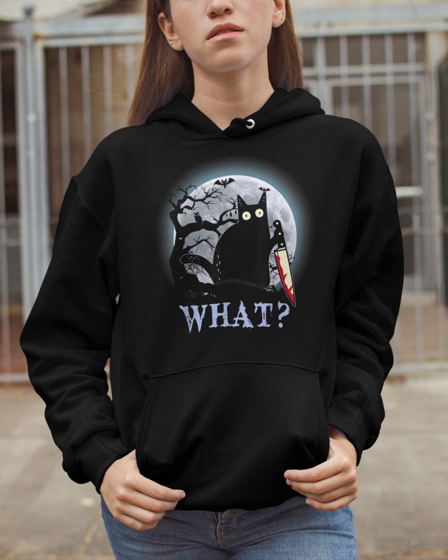 Halloween Cat What shirt, hoodie 8 Halloween Cat What shirt hoodie 7