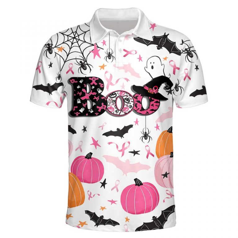 Halloween boo bees bat pumpkin Breast Cancer Awareness 3d shirt, hoodie 6 Halloween boo bees bat pumpkin Breast Cancer Awareness 3d shirt hoodie 6