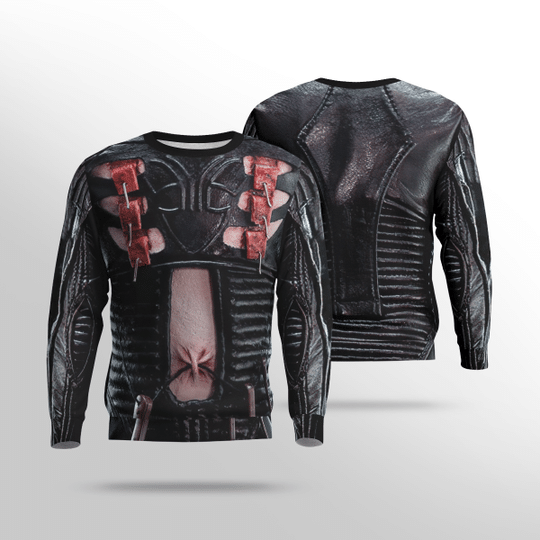 Halloween pinhead costume 3d all over printed apparels 3 Halloween pinhead costume 3d all over printed apparels 2