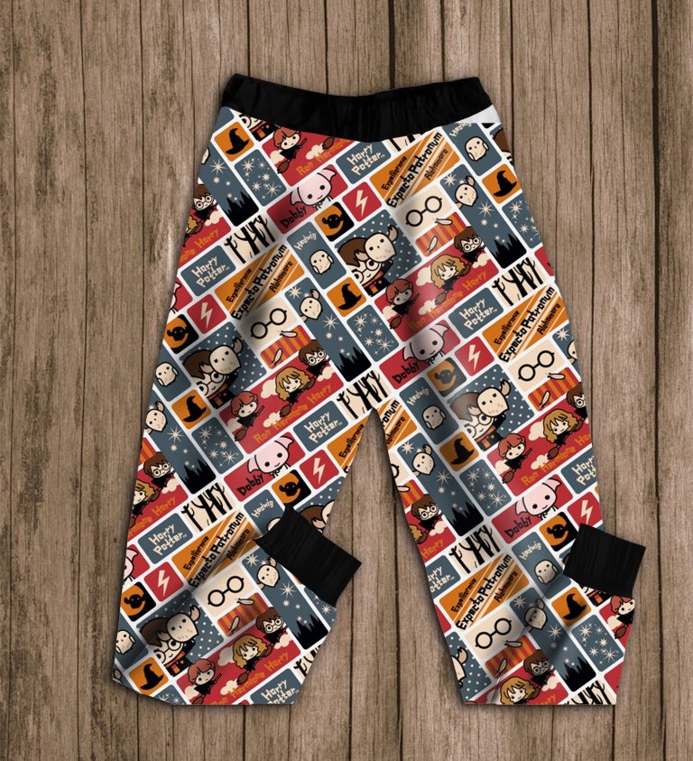 Harry Potter Christmas tree pajamas set 1