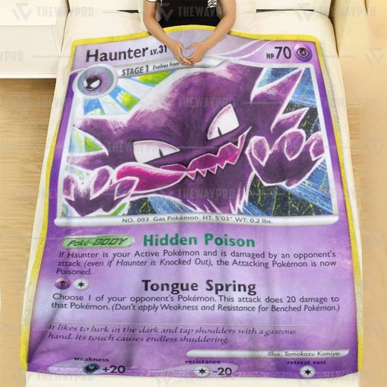 Haunter Pokemon Blanket 1 Haunter Pokemon blanket 1