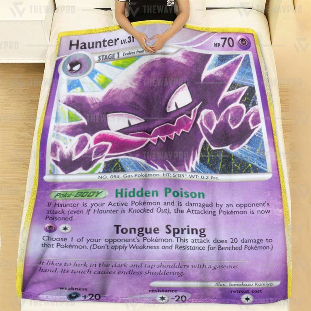 Haunter Pokemon blanket 3 Haunter Pokemon blanket 1