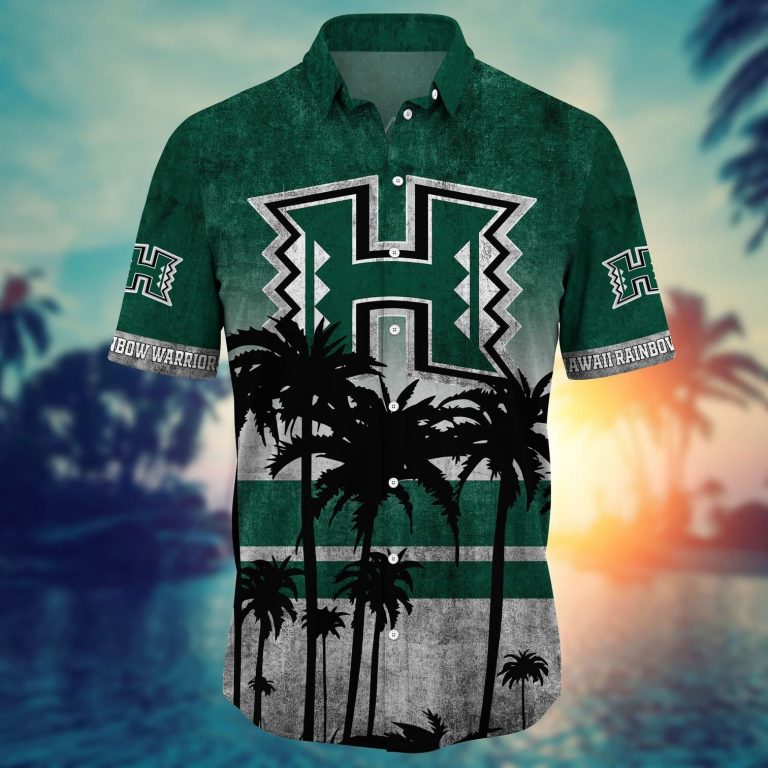 Hawaii Rainbow Warriors NCAA Hawaiian Shirt (1) Hawaii Rainbow Warriors NCAA hawaiian shirt 1