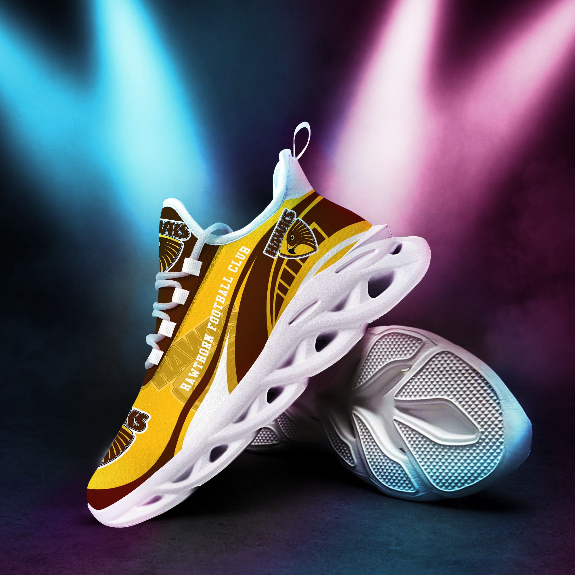 Hawthorn Hawks AFL clunky max soul shoes 5 Hawthorn Hawks AFL clunky max soul shoes 1.1
