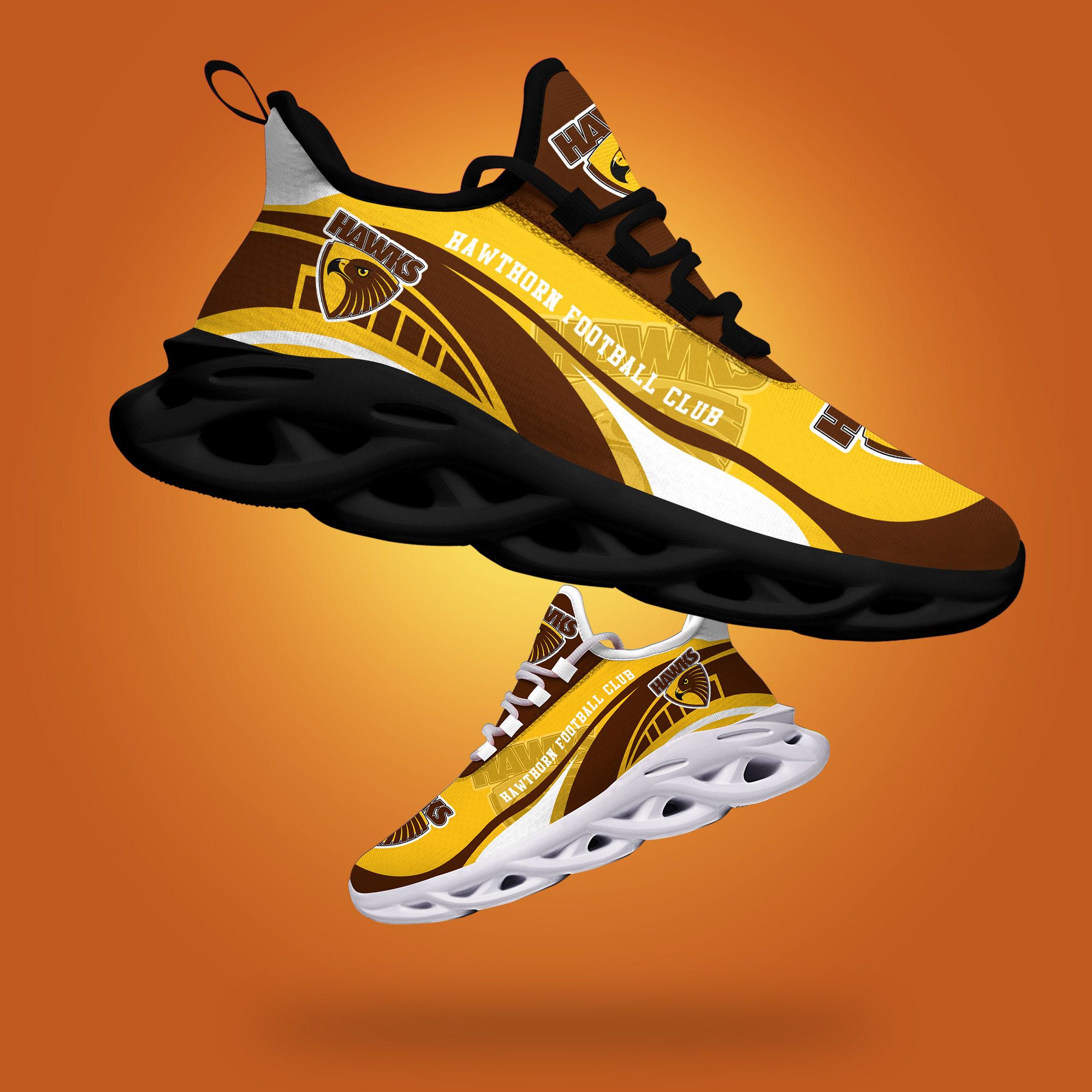 Hawthorn Hawks AFL clunky max soul shoes 7 Hawthorn Hawks AFL clunky max soul shoes
