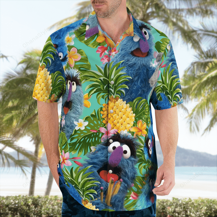 Herry Monster Hawaiian Shirt2