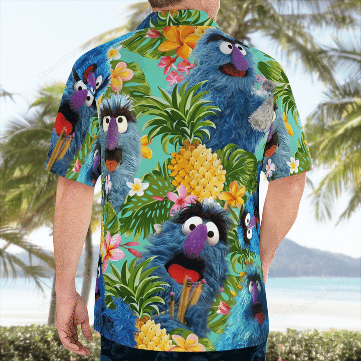 Herry Monster Hawaiian Shirt 3 Herry Monster Hawaiian Shirt3
