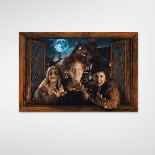 Hocus Pocus halloween windown poster 5 Hocus Pocus halloween windown poster 5