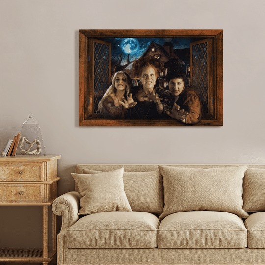 Hocus Pocus halloween windown poster 6 Hocus Pocus halloween windown poster 6