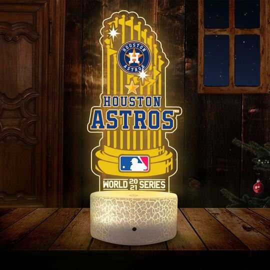 Houston Astros World 2021 Series Champions 3D Led Lamp