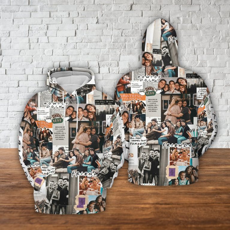 How we doin We are friends fan 3d all over print hoodie