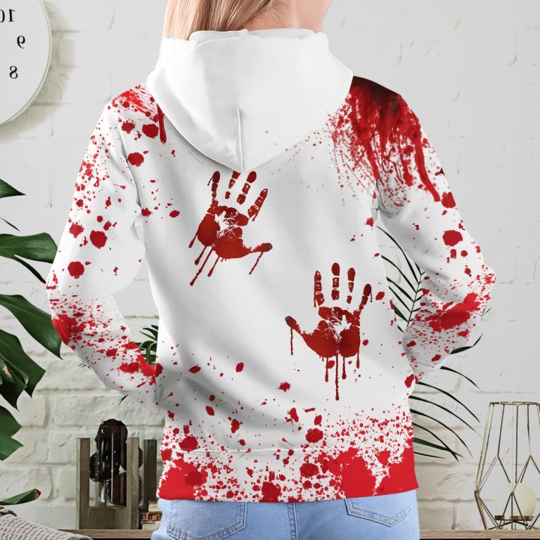 IT Pennywise Halloween blood stains are red ultraviolet lights are blue 3d shirt, hoodie 3 IT Pennywise Halloween blood stains are red ultraviolet lights are blue 3d shirt hoodie 3