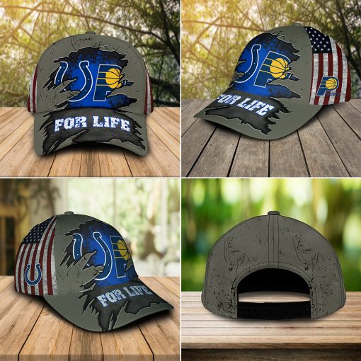 Indianapolis Colts Indiana Pacers For Life cap 1 Indianapolis Colts Indiana Pacers For Life cap hat 4