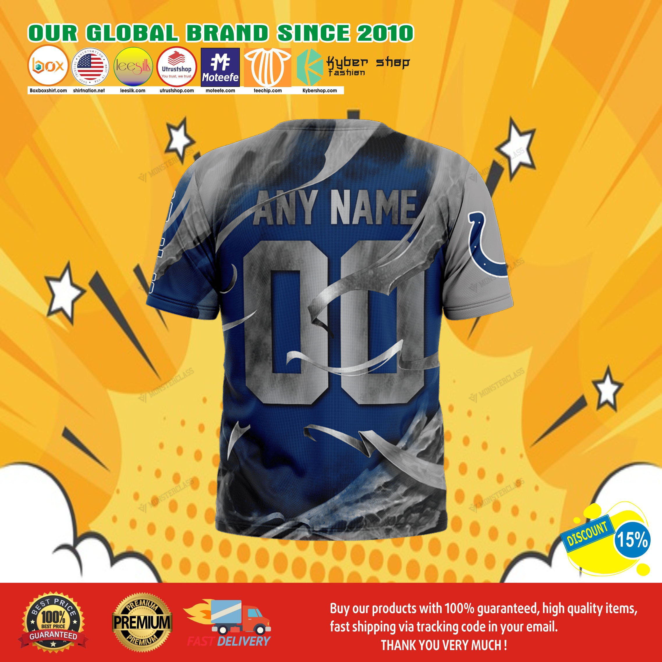 Indianapolis colts skull jersey hoodie 4 Indianapolis colts skull jersey hoodie7