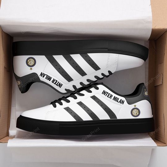 Inter Milan Stan Smith Low Top Shoes1