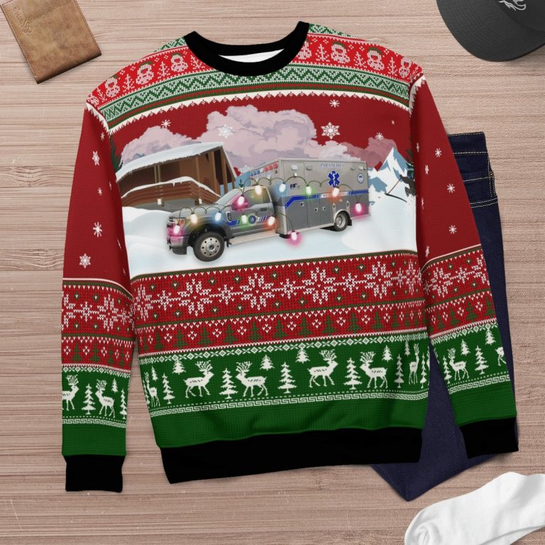 Iowa West Des Moines Emergency Medical Services sweater sweatshirt 3