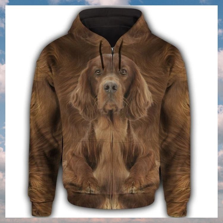 Irish Setter Face 3d all over print hoodie 2 Irish Setter Face 3d all over print hoodie 2