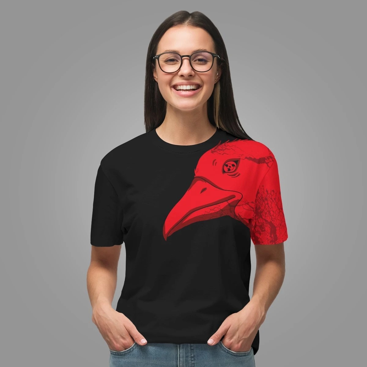 Itachi Summoning Crow 3d shirt 2