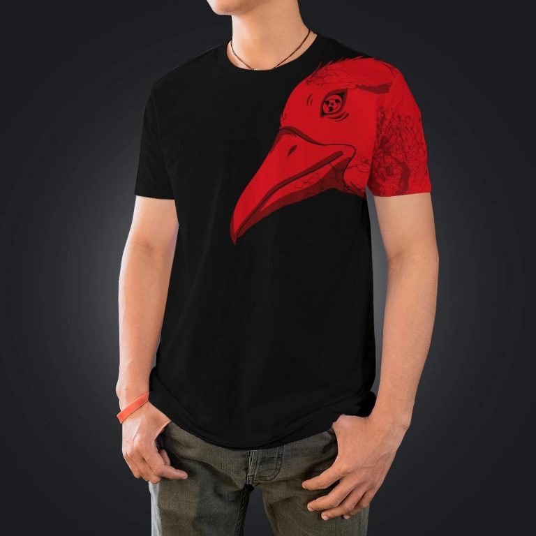 Itachi Summoning Crow 3d shirt 3 Itachi Summoning Crow 3d shirt 3