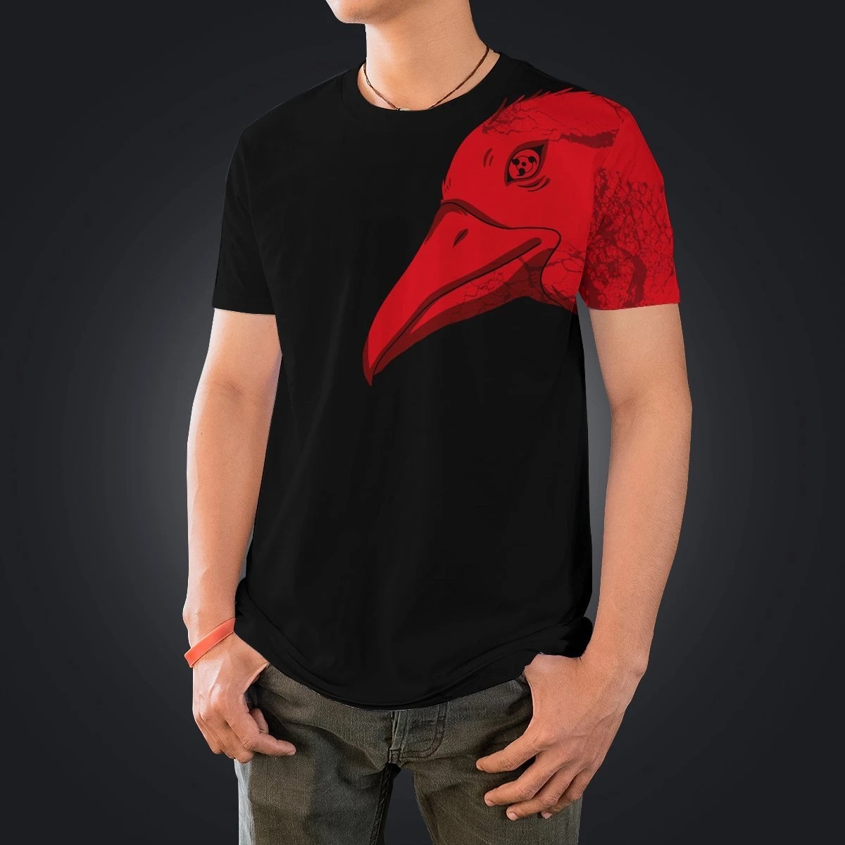 Itachi Summoning Crow 3d shirt 4 Itachi Summoning Crow 3d shirt 3