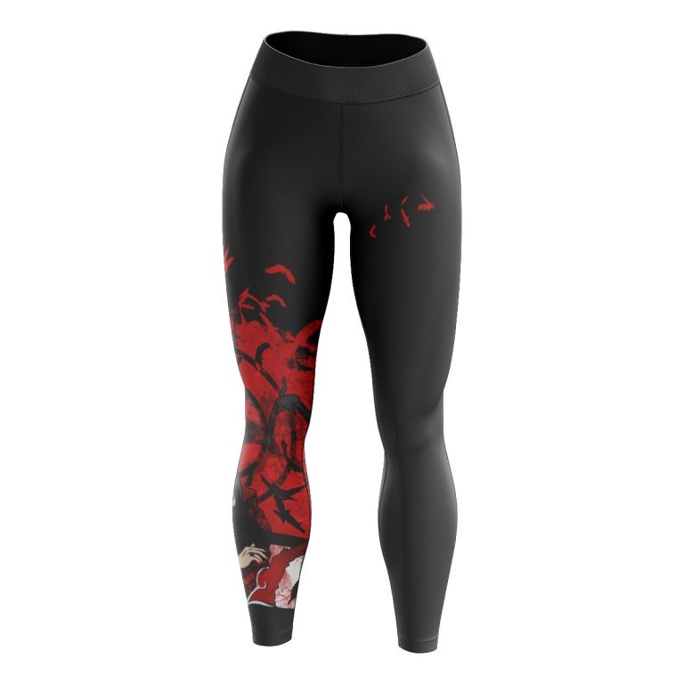 Itachi Summoning Crow leggings Itachi Summoning Crow leggings