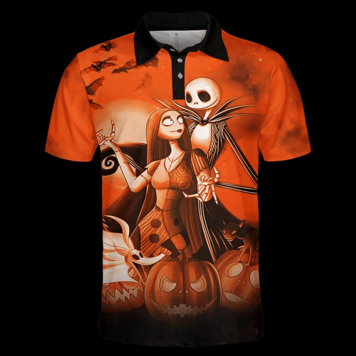 Jack Skelington and Sally Halloween pumpkin 3d shirt, hoodie 9 Jack Skelington and Sally Halloween pumpkin 3d shirt hoodie 8