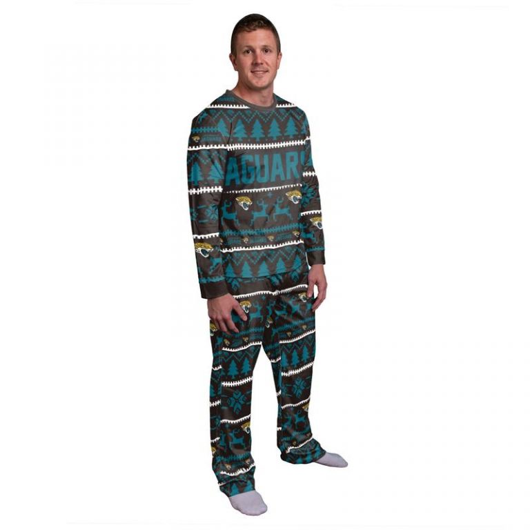 Jacksonville Jaguars NFL pajamas set 2