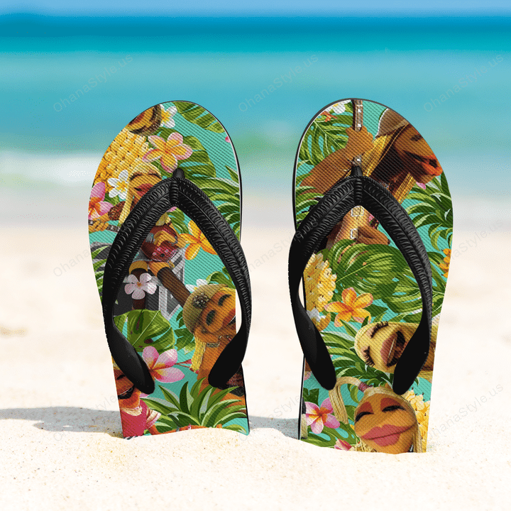 Janice Flip Flops Tropical 5 Janice Flip Flops Tropical2