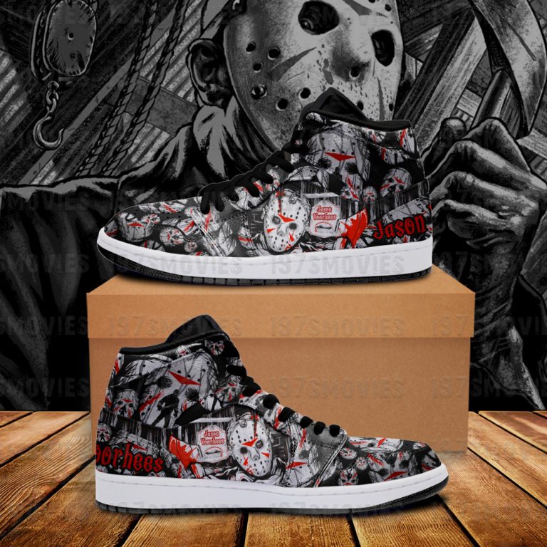 Jason Voorhees Friday The 13th air Jordan 13 Sneakers 2