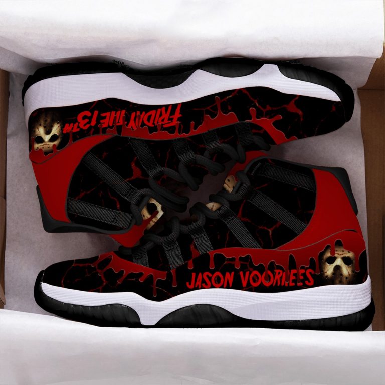 Jason Voorhees friday the 13th Air Jordan 11 sneaker shoes 1
