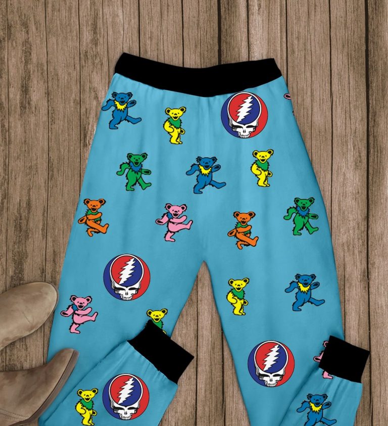 Jerry Garcia Grateful Dead Nothing left to do but smile smile smile pajamas set 5